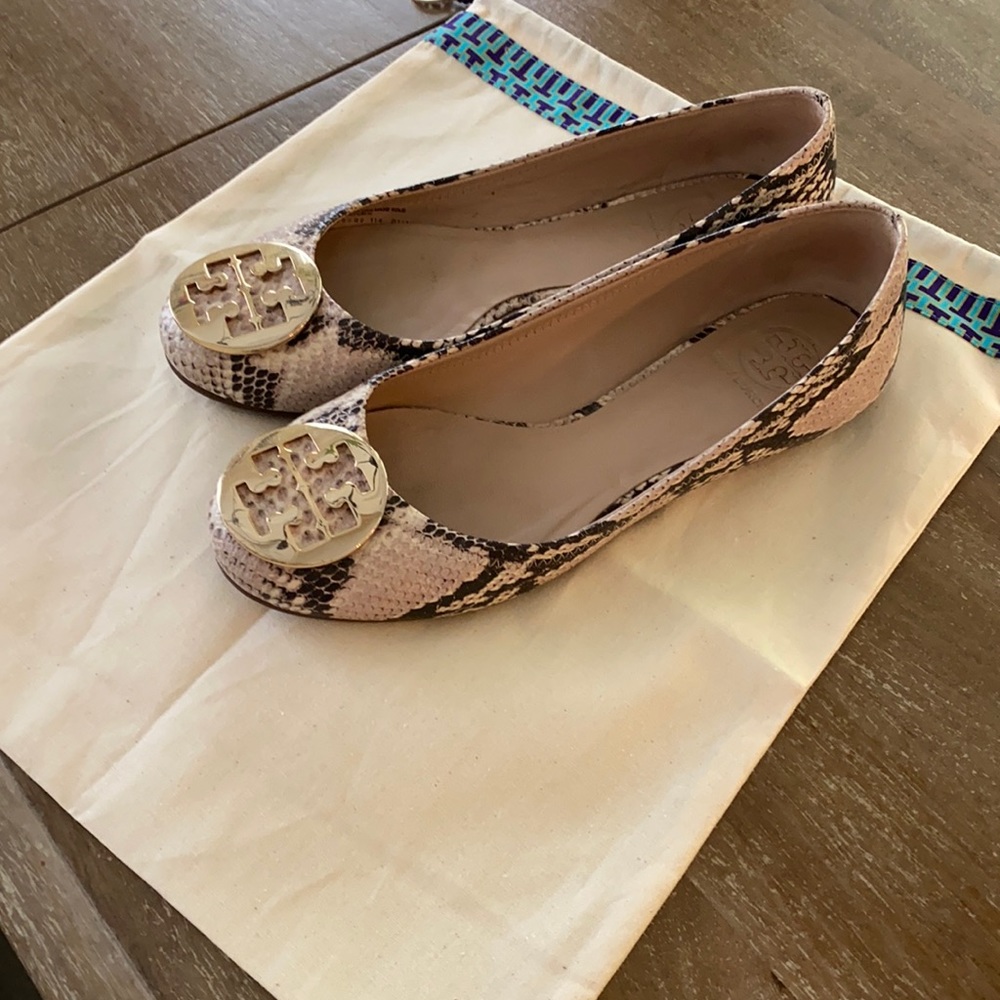 Tory Burch Logo Ballet flats